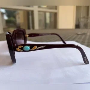 Bulgari Sunglasses, Purple with Gemstones BVLGARI | Accessories | Bulgari Sunglasses Purple With  main image 2